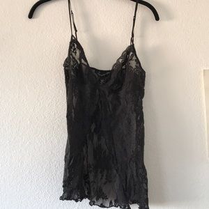 Victoria’s Secret Black Lace Cami